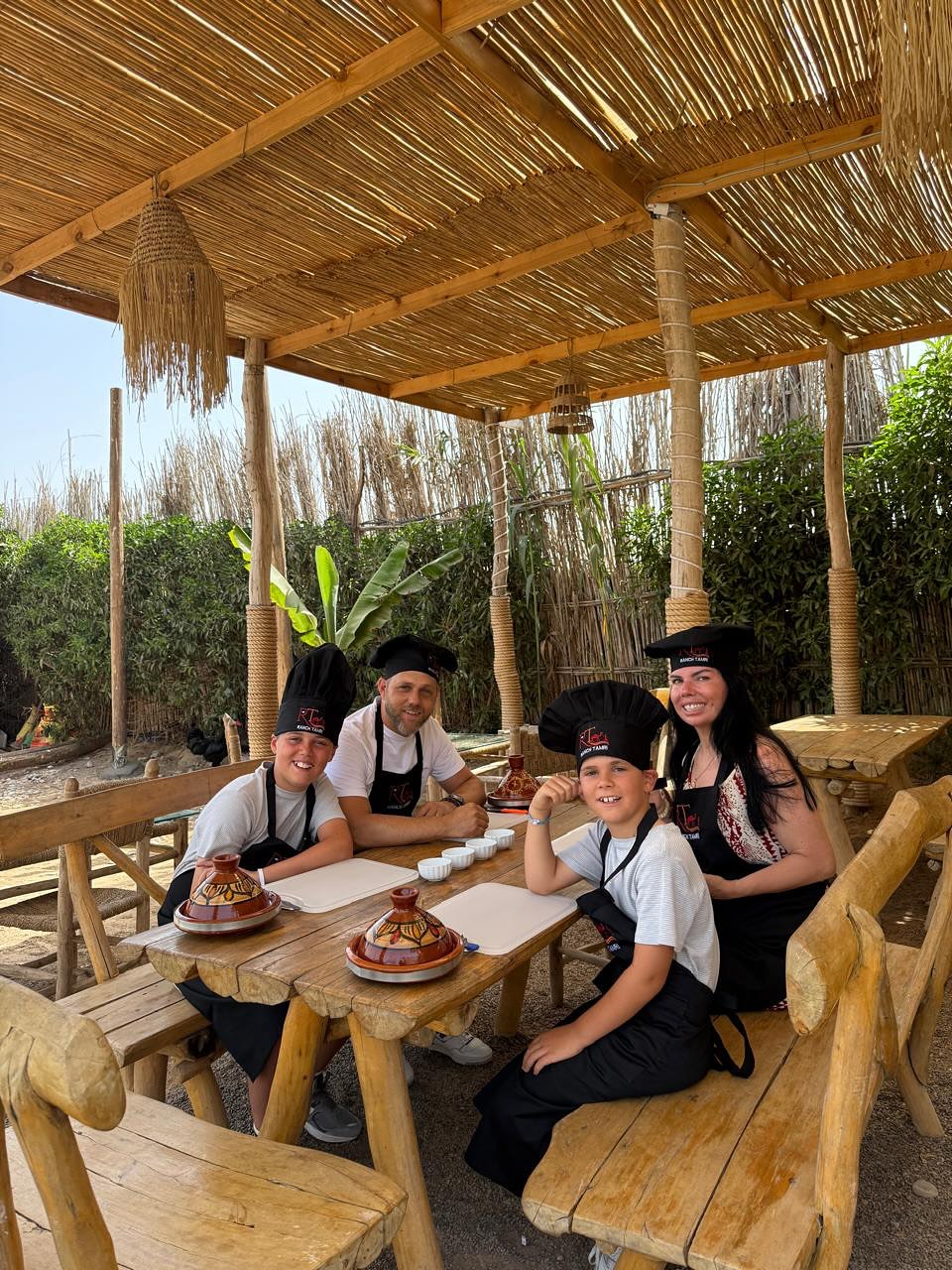 Learning to cook Moroccan cuisine in Agadir